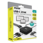 PORT USB-C 2X4K Office Travel Docking Station - 901907
