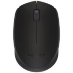 Logitech M171 Wireless Mouse for PC & Mac & Laptop / 2.4 GHz / Optical Tracking, 12-Months Battery Life / Ambidextrous