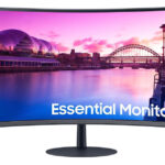 SAMSUNG LS27C390EAMXUE 27" Curved Monitor with 1000R Curvature / Full HD 75 Hz Display / 4ms Response Time / AMD FreeSync, Game Mode / HDMI / Display Port / Black Color / Part No. : LS27C390EAMXUE