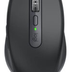 Logitech MX Anywhere 3 Compact Wireless Performance Mouse / Any Surface / Portable / 4000DPI / Customizable Buttons / USB-C / Bluetooth / Apple Mac / iPad / Windows PC / Linux / Graphite